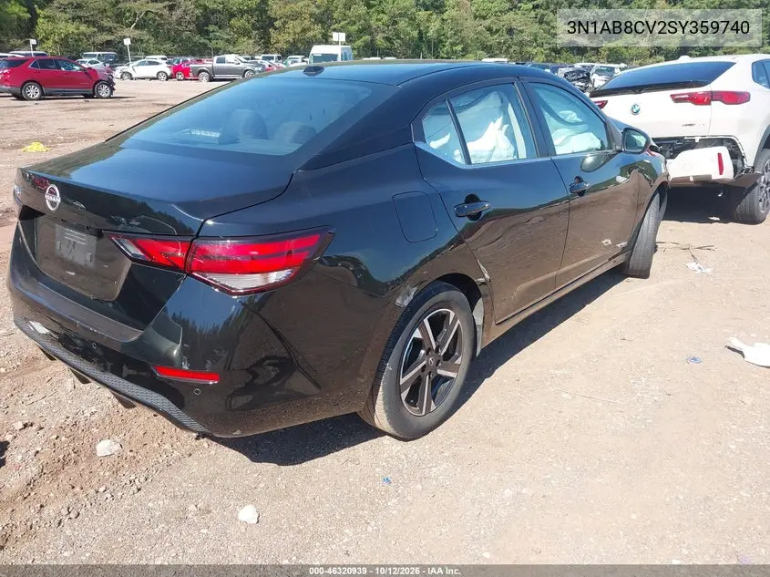 2025 NISSAN SENTRA VIN 3N1AB8CV2SY359740 — фото 4