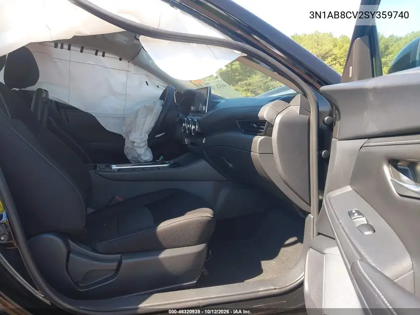 2025 NISSAN SENTRA VIN 3N1AB8CV2SY359740 — фото 5
