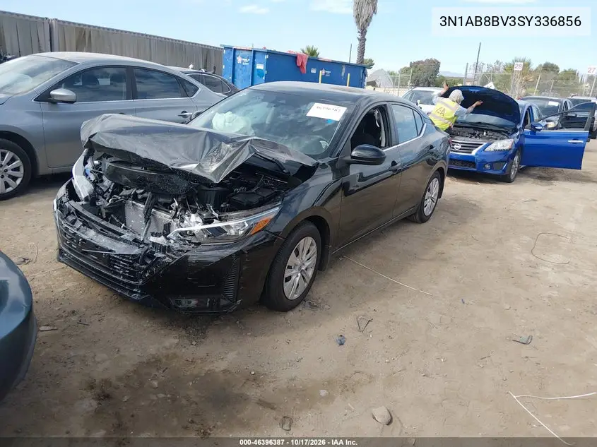 2025 NISSAN SENTRA VIN 3N1AB8BV3SY336856 — фото 2