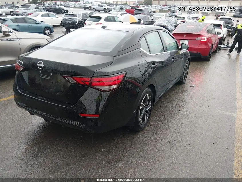 2025 NISSAN SENTRA VIN 3N1AB8CV2SY417765 — фото 4