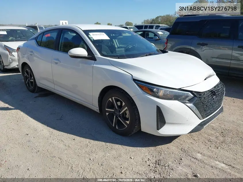 NISSAN SENTRA 2025, VIN 3N1AB8CV1SY276798