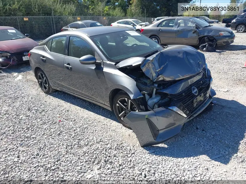 NISSAN SENTRA 2025, VIN 3N1AB8CV8SY305861
