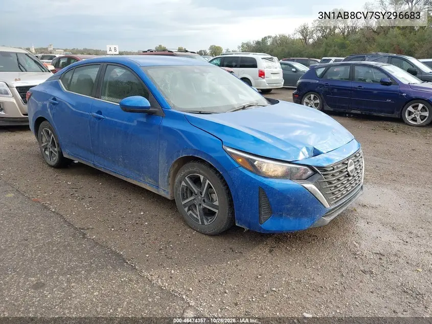 NISSAN SENTRA 2025, VIN 3N1AB8CV7SY296683