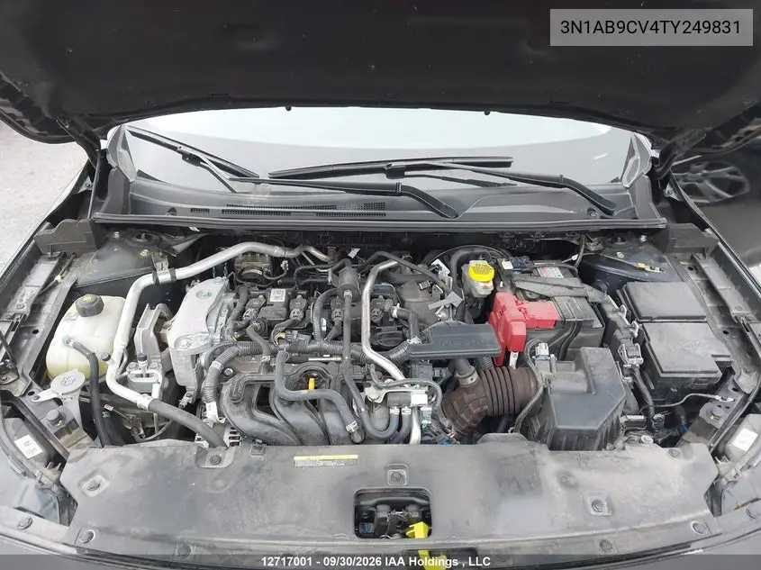 2026 NISSAN SENTRA VIN 3N1AB9CV4TY249831 — фото 10