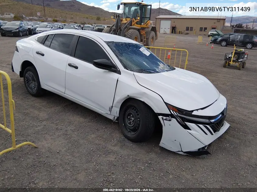 NISSAN SENTRA 2026, VIN 3N1AB9BV6TY311439