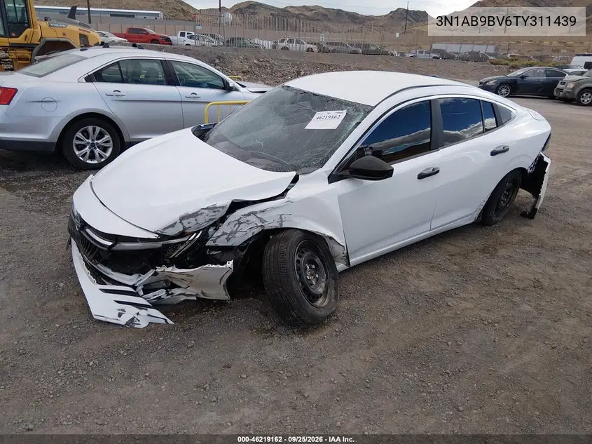 2026 NISSAN SENTRA VIN 3N1AB9BV6TY311439 — фото 2