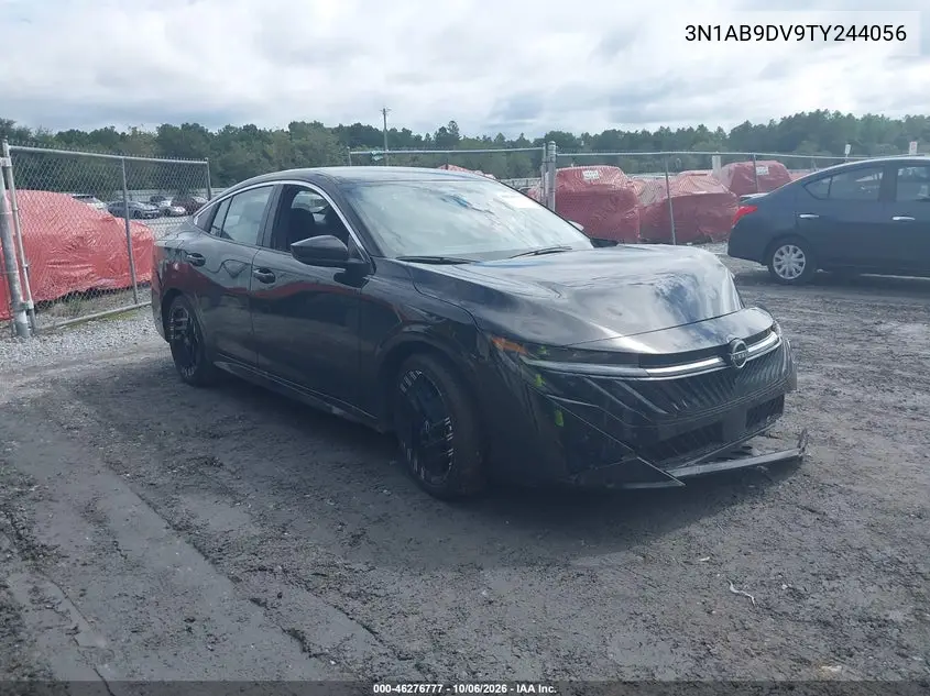 NISSAN SENTRA 2026, VIN 3N1AB9DV9TY244056