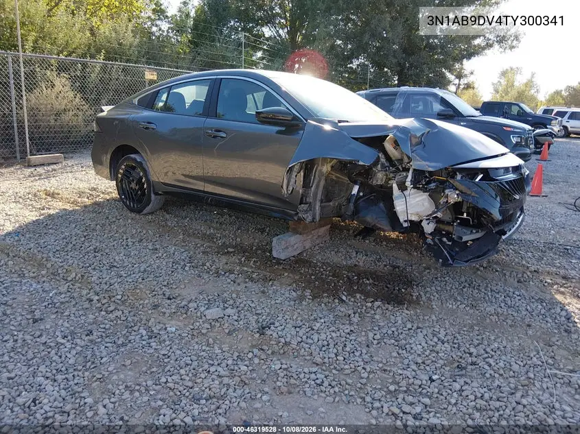 NISSAN SENTRA 2026, VIN 3N1AB9DV4TY300341