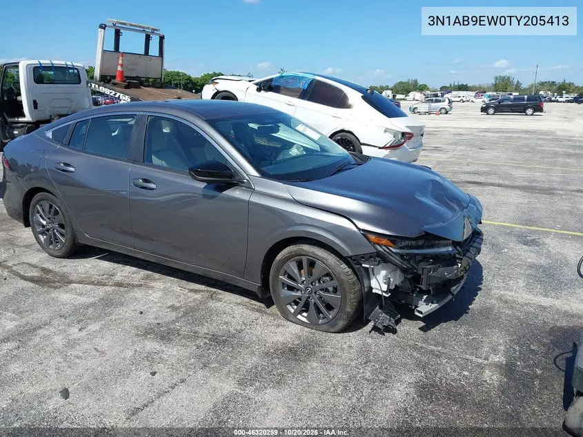 NISSAN SENTRA 2026, VIN 3N1AB9EW0TY205413
