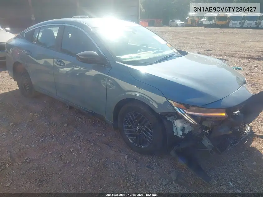 NISSAN SENTRA 2026, VIN 3N1AB9CV6TY286427