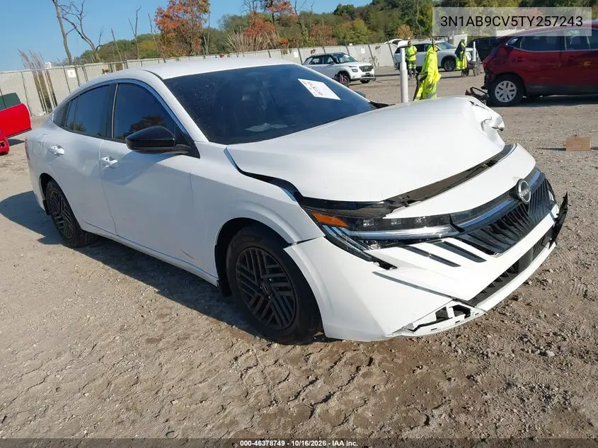 NISSAN SENTRA 2026, VIN 3N1AB9CV5TY257243