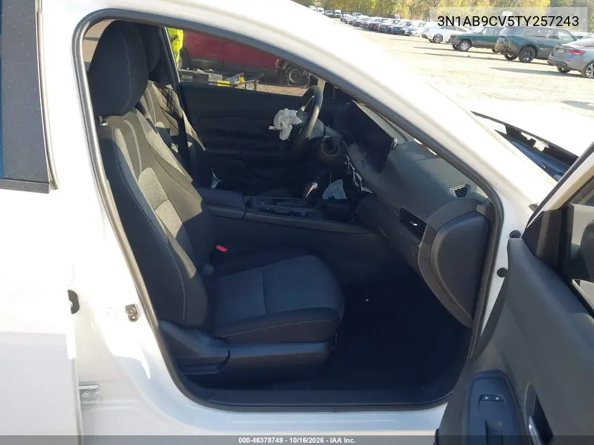 2026 NISSAN SENTRA VIN 3N1AB9CV5TY257243 — фото 5