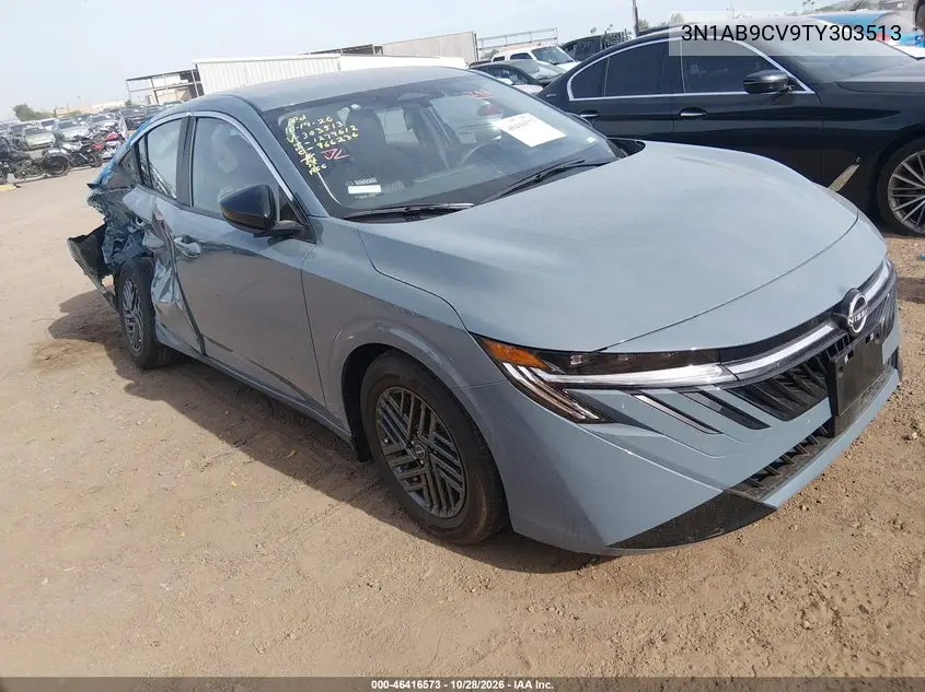 NISSAN SENTRA 2026, VIN 3N1AB9CV9TY303513