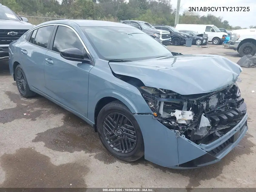 NISSAN SENTRA 2026, VIN 3N1AB9CV1TY213725