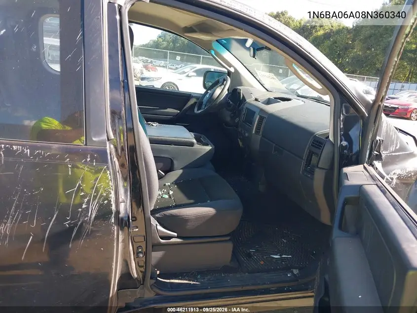 2008 NISSAN TITAN VIN 1N6BA06A08N360340 — фото 5