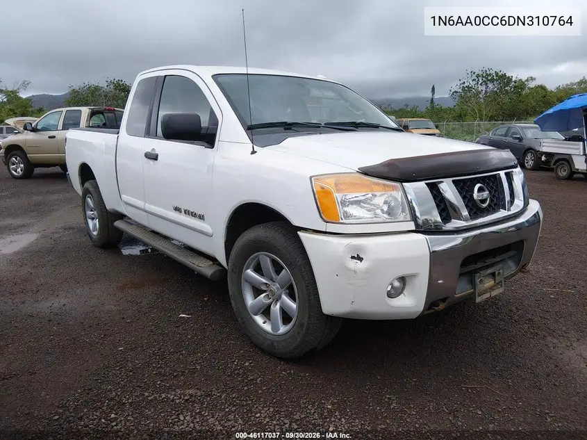 NISSAN TITAN 2013, VIN 1N6AA0CC6DN310764