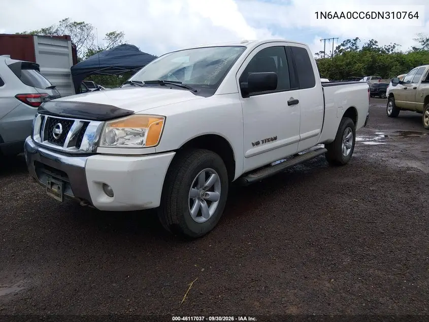 2013 NISSAN TITAN VIN 1N6AA0CC6DN310764 — фото 2