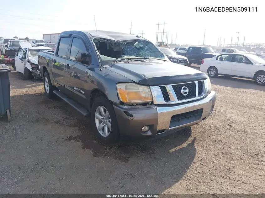 NISSAN TITAN 2014, VIN 1N6BA0ED9EN509111