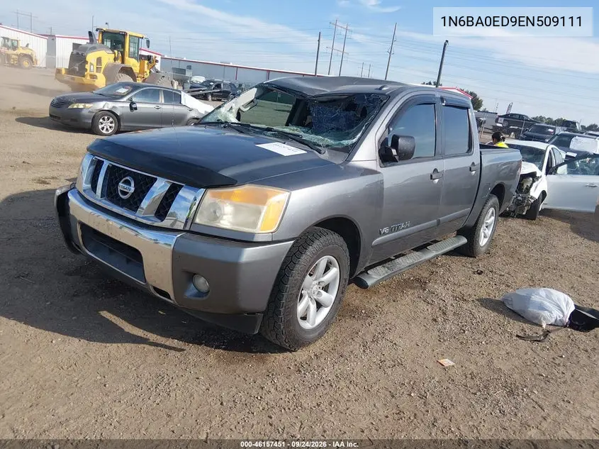 2014 NISSAN TITAN VIN 1N6BA0ED9EN509111 — фото 2