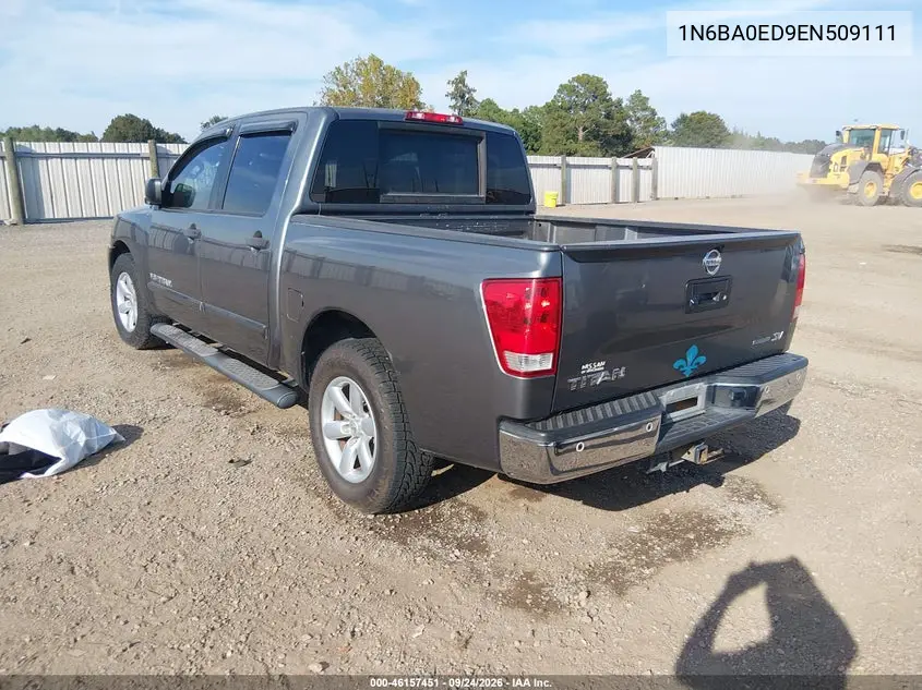 2014 NISSAN TITAN VIN 1N6BA0ED9EN509111 — фото 3