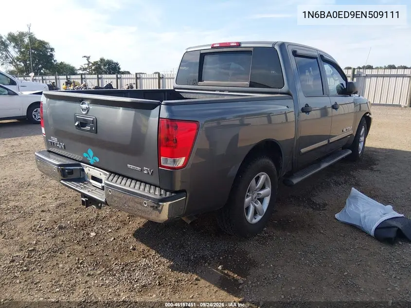 2014 NISSAN TITAN VIN 1N6BA0ED9EN509111 — фото 4