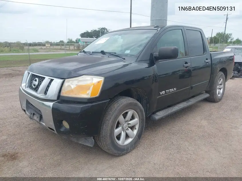 2014 NISSAN TITAN VIN 1N6BA0ED4EN509131 — фото 2