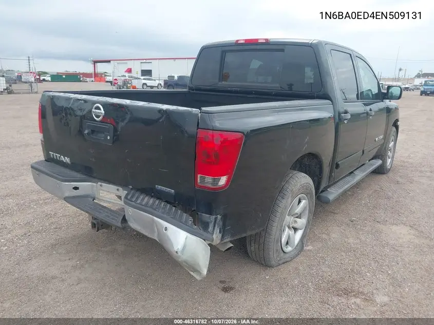 2014 NISSAN TITAN VIN 1N6BA0ED4EN509131 — фото 4