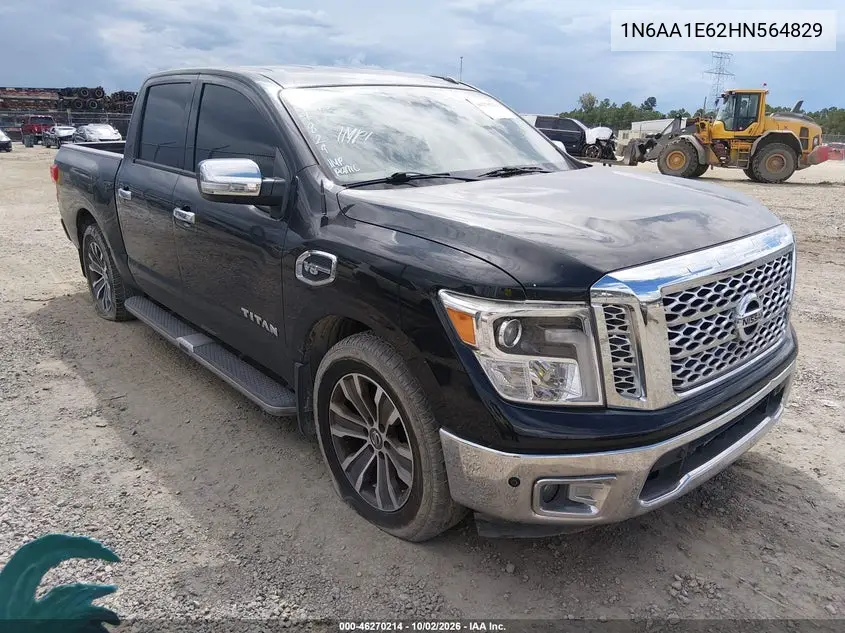 NISSAN TITAN 2017, VIN 1N6AA1E62HN564829