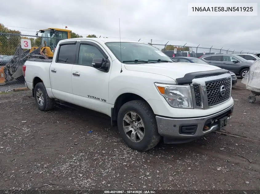 NISSAN TITAN 2018, VIN 1N6AA1E58JN541925