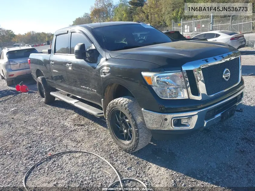 NISSAN TITAN 2018, VIN 1N6BA1F45JN536773