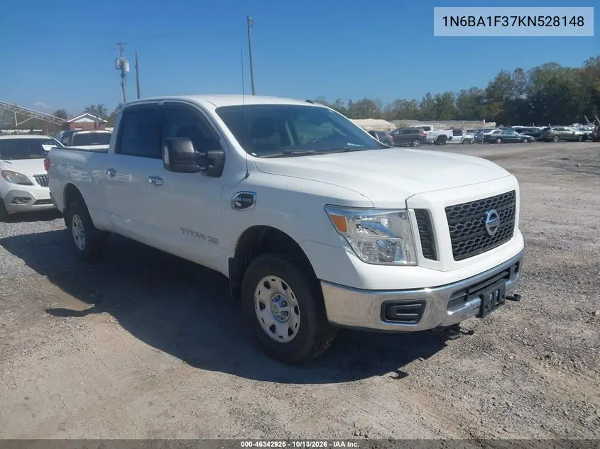 NISSAN TITAN 2019, VIN 1N6BA1F37KN528148