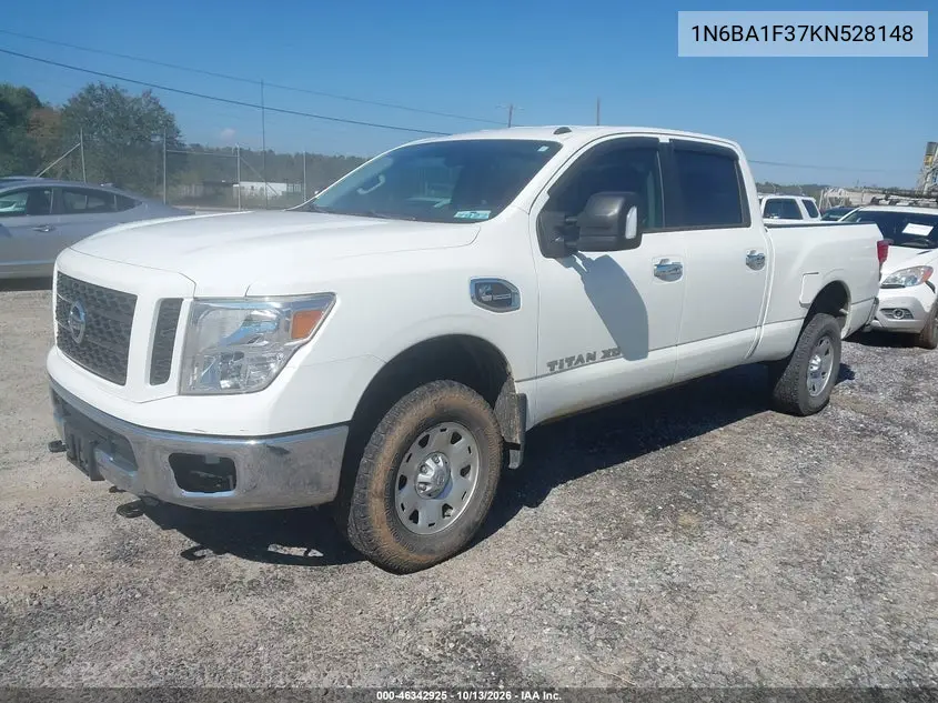 2019 NISSAN TITAN VIN 1N6BA1F37KN528148 — фото 2