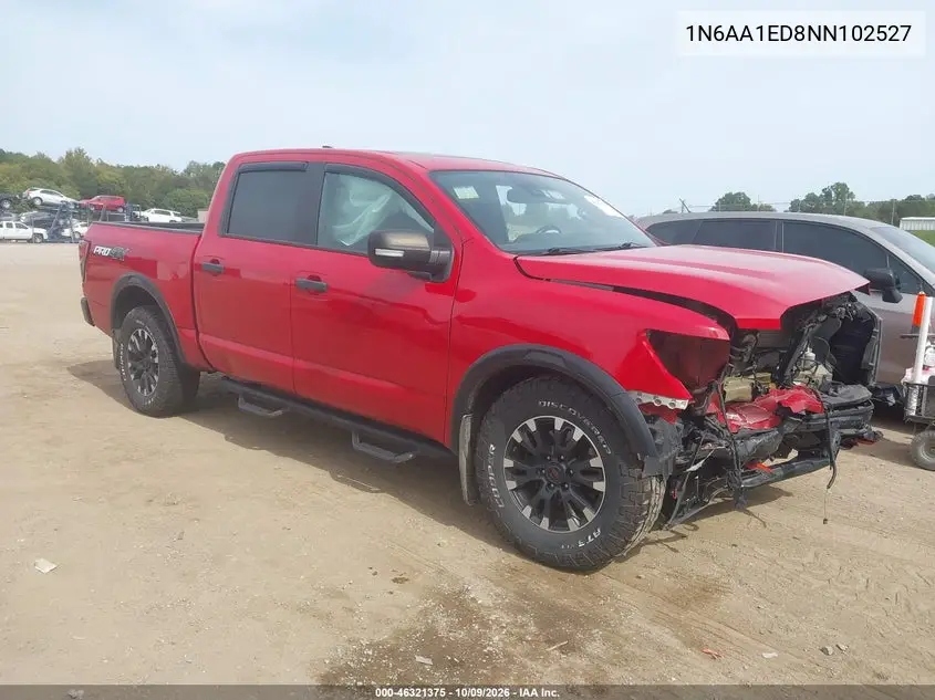 NISSAN TITAN 2022, VIN 1N6AA1ED8NN102527