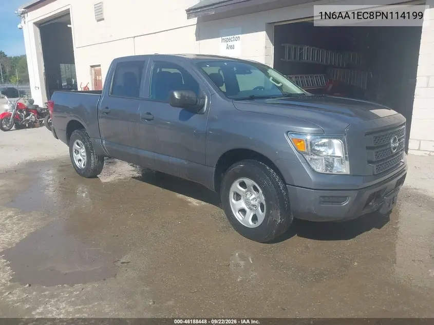 NISSAN TITAN 2023, VIN 1N6AA1EC8PN114199