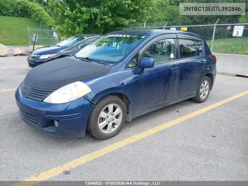 2009 NISSAN VERSA VIN 5KJJABAV69PAC6244 — фото 2