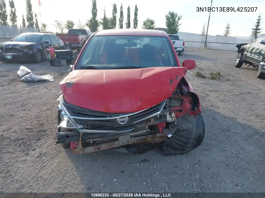 2009 NISSAN VERSA VIN 3N1BC13E89L425207 — фото 12