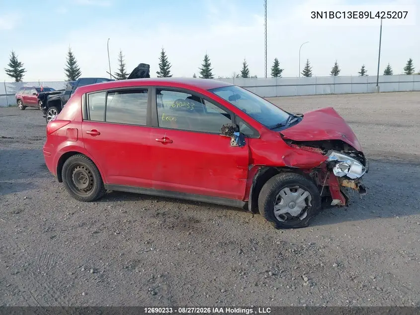 2009 NISSAN VERSA VIN 3N1BC13E89L425207 — фото 13