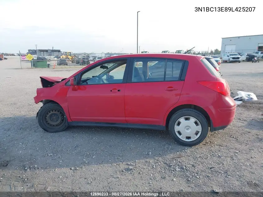 2009 NISSAN VERSA VIN 3N1BC13E89L425207 — фото 14