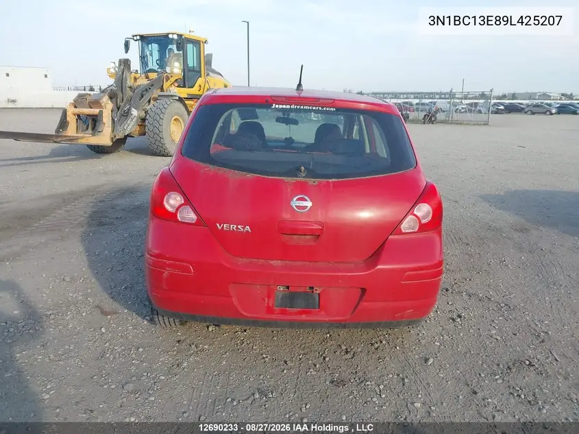 2009 NISSAN VERSA VIN 3N1BC13E89L425207 — фото 16