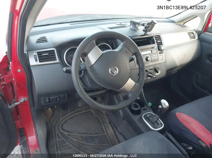 2009 NISSAN VERSA VIN 3N1BC13E89L425207 — фото 19