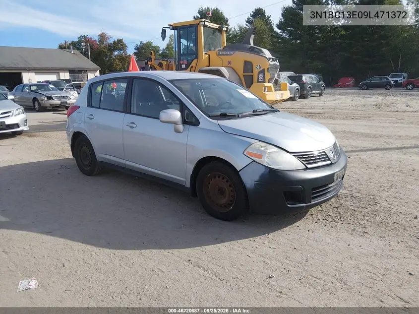 NISSAN VERSA 2009, VIN 3N1BC13E09L471372