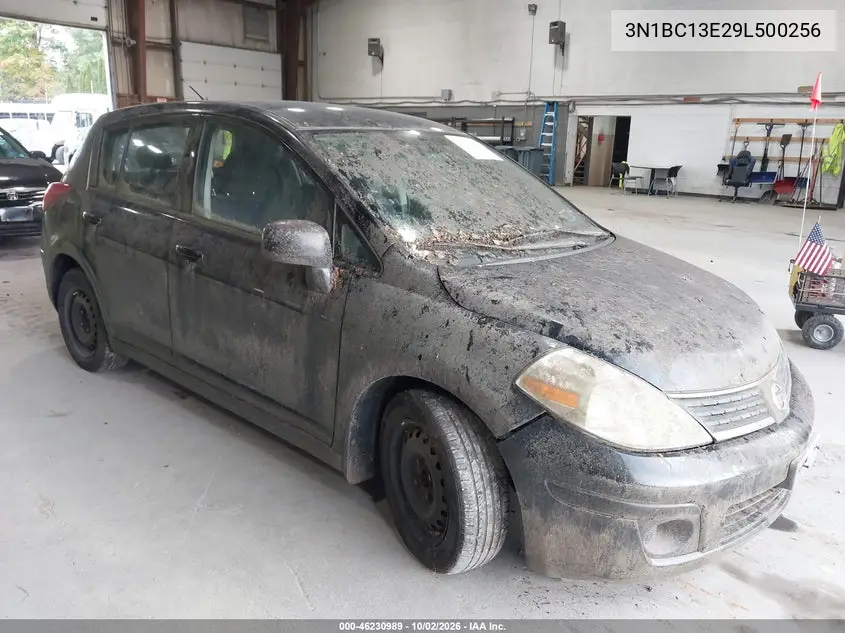 NISSAN VERSA 2009, VIN 3N1BC13E29L500256