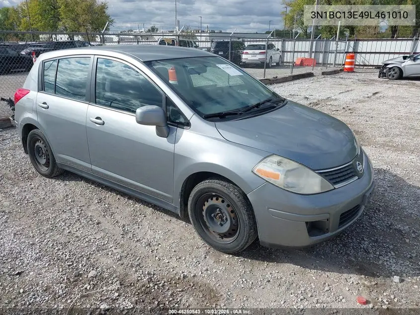 NISSAN VERSA 2009, VIN 3N1BC13E49L461010