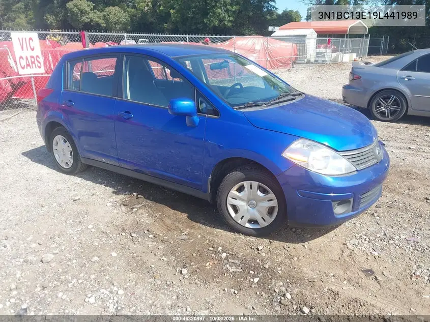 NISSAN VERSA 2009, VIN 3N1BC13E19L441989