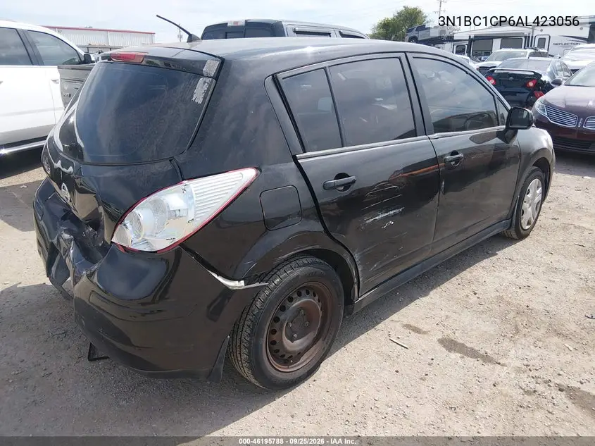 2010 NISSAN VERSA VIN 3N1BC1CP6AL423056 — фото 4
