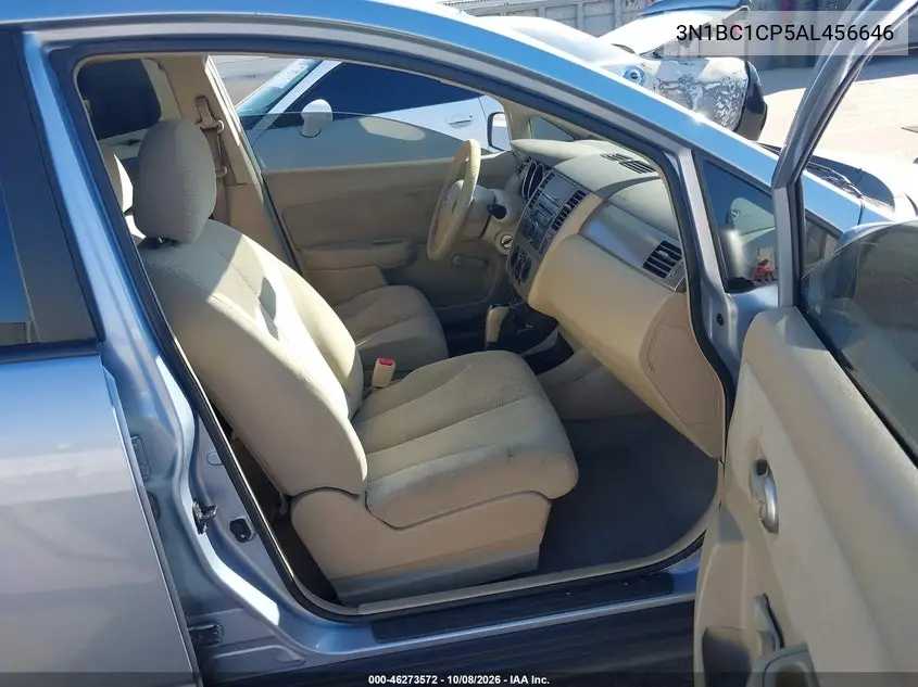 2010 NISSAN VERSA VIN 3N1BC1CP5AL456646 — фото 5