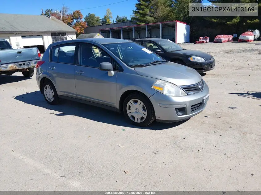 NISSAN VERSA 2010, VIN 3N1BC1CPXAL463169