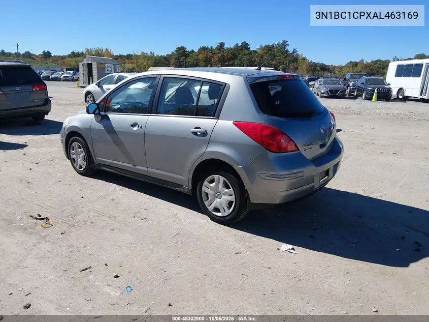 2010 NISSAN VERSA VIN 3N1BC1CPXAL463169 — фото 3
