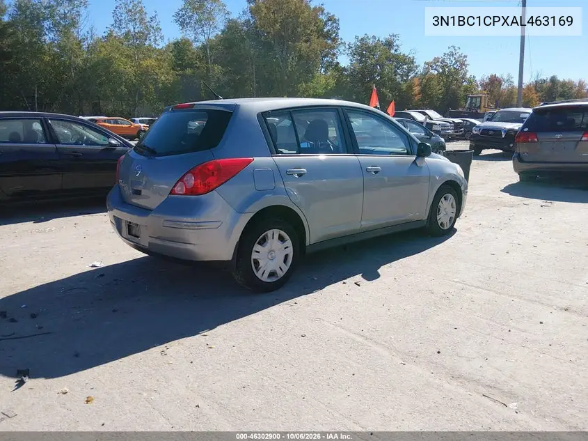 2010 NISSAN VERSA VIN 3N1BC1CPXAL463169 — фото 4