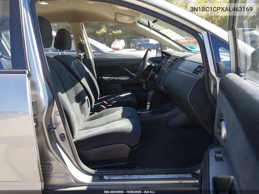 2010 NISSAN VERSA VIN 3N1BC1CPXAL463169 — фото 5